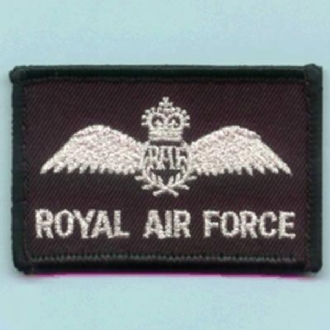 RAF PILOTS WING - CHILDS WITH VELCRO