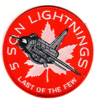 5 SQN LIGHTNINGS BADGE