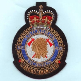 421 SQN CREST (RCAF)