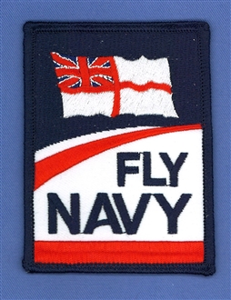 FLY NAVY 65mm x 86mm