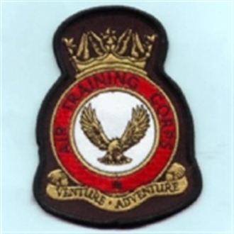 AIR TRAINING CORPS OFFICIAL CREST EMB BADGE