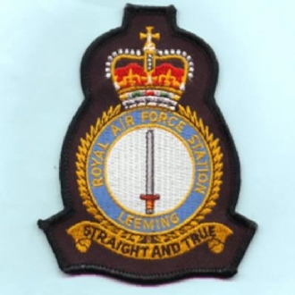 RAF LEEMING CREST