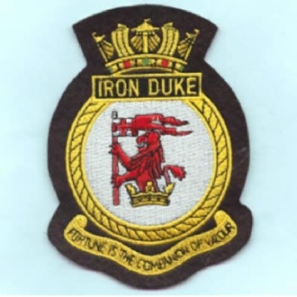 HMS IRON DUKE CREST