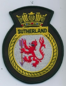 HMS SUTHERLAND CREST