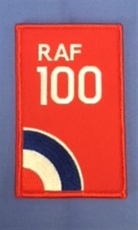 RAF 100 OFFICIAL BADGE