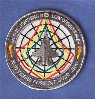 F-35 LOW OBS BADGE