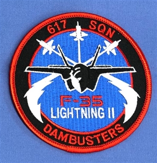 F-35 617 SQN BADGE (ROUND)