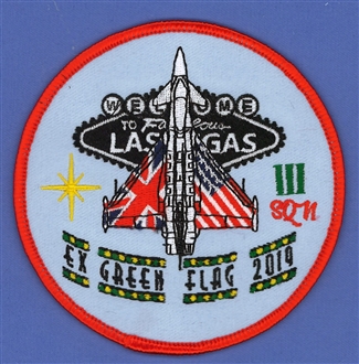 3 SQN GREEN FLAG BADGE