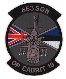 663 SQN OP CABRIT BADGE