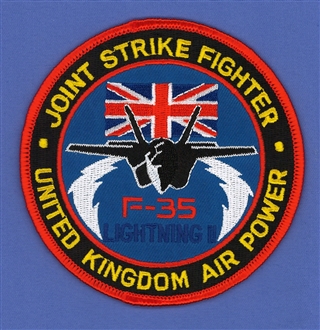 F-35 JSF UK AIR POWER BADGE