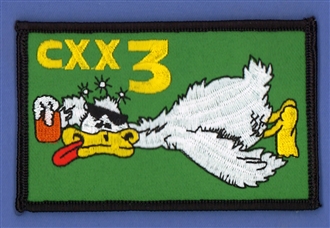 120 SQN CREW 3 DRUNKEN DUCK BADGE