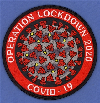 COVID-19 - OPERATION LOCKDOWN BADGE