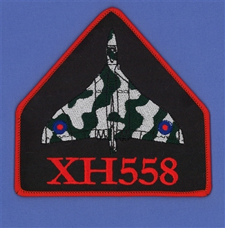 VULCAN XH558 EMBROIDERED BADGE