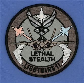 F-35 LETHAL STEALTH BADGE