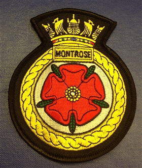 HMS MONTROSE CREST BADGE