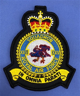 24 SQN CREST BADGE