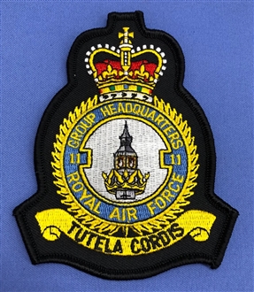 11 GROUP HQ CREST BADGE