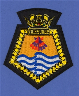 RFA TIDESURGE CREST BADGE