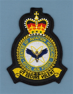 CENTRE OF AVIATION MEDICINE CREST BADGE