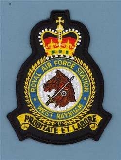 RAF WEST RAYNHAM CREST BADGE