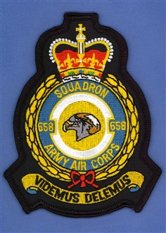 658 SQN AAC CREST (BLACK)