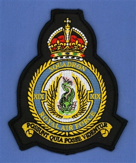 19 SQN CREST - TUDOR CROWN