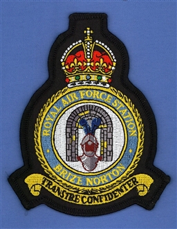 RAF BRIZE NORTON CREST - TUDOR CROWN