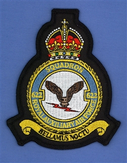 622 SQN CREST BADGE - TUDOR CROWN