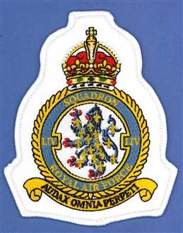 54 SQN CREST BADGE - TUDOR CROWN