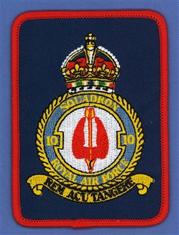 10 SQN RECTANGLE CREST - TUDOR CROWN