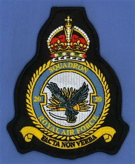 20 SQN CREST - TUDOR CROWN