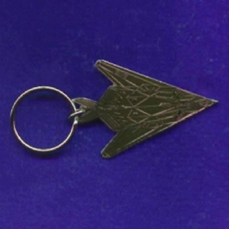 F-117 PLAN VIEW KEYRING