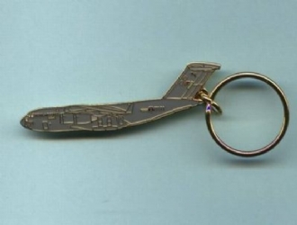 C-17 GLOBEMASTER ENAMEL KEYRING