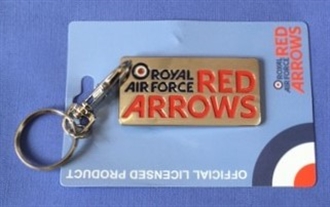 RED ARROWS LOGO KEYRING