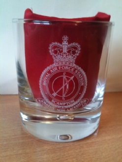 RAF SCAMPTON WHISKY GLASS