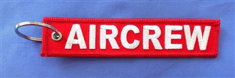 AIRCREW EMBROIDERED KEYRING