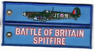 SPITFIRE EMBROIDERED KEYRING