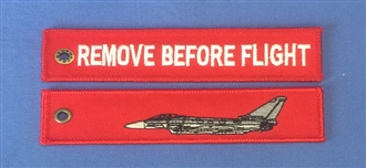 TYPHOON / REMOVE BEFORE FLIGHT KEYRING