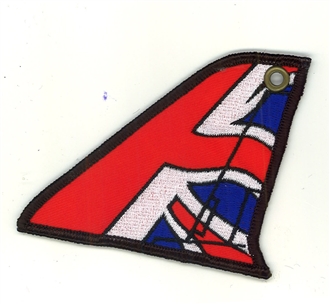 RED ARROWS TAILFIN KEYRING