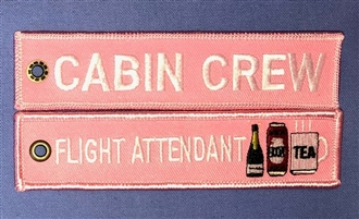 CABIN CREW EMBROIDER KEYRING