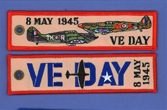 VE DAY 75TH ANNIVERSARY KEYRING