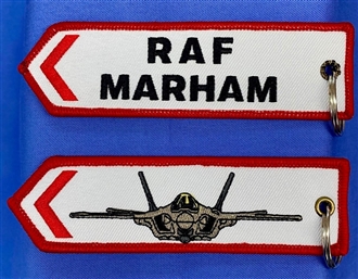RAF MARHAM/F-35 STATION KEYRING