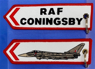 RAF CONINGSBY/TYPHOON STATION KEYRING