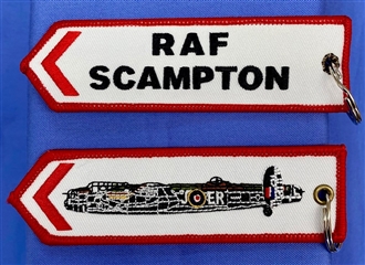 RAF SCAMTPON/LANCASTER STATION KEYRING