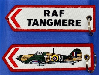 RAF TANGMERE/HURRICANE STATION KEYRING