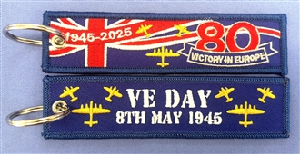 VE DAY 80TH ANNIVERSARY KEYRING
