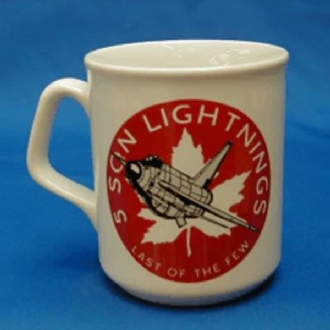 5 SQN LIGHTNINGS WHITE COFFEE MUG