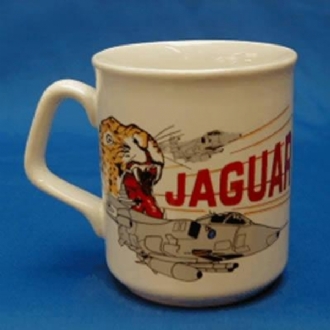 JAGUAR WHITE COFFEE MUG