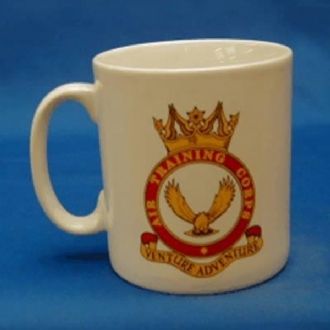 AIR TRAINING CORPS WHITE COFFEE MUG