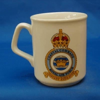 COASTAL COMMAND WHITE COFFEE MUG